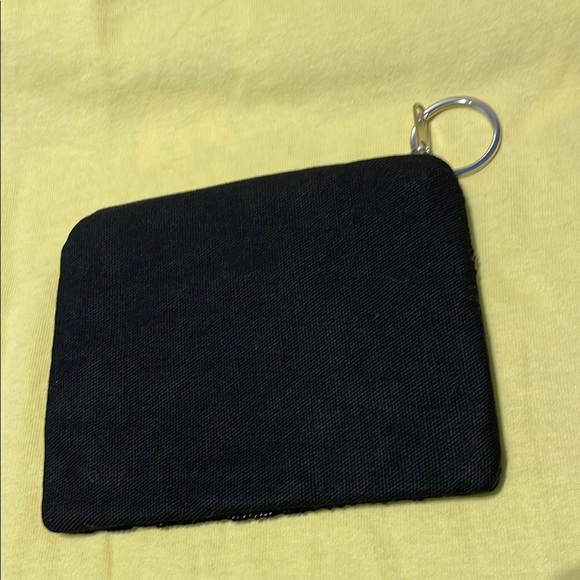 MADE IN INDIA 🇮🇳 Beaded Game Day zipper Pouch / Key Holder 🆕 - Picture 5 of 6